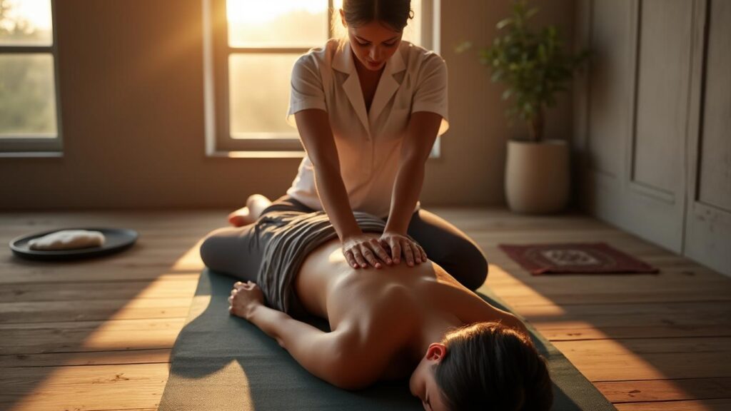 explorez les vertus insoupçonnées du massage thaï traditionnel : détente profonde, soulagement du stress et amélioration de la circulation pour un bien-être total.