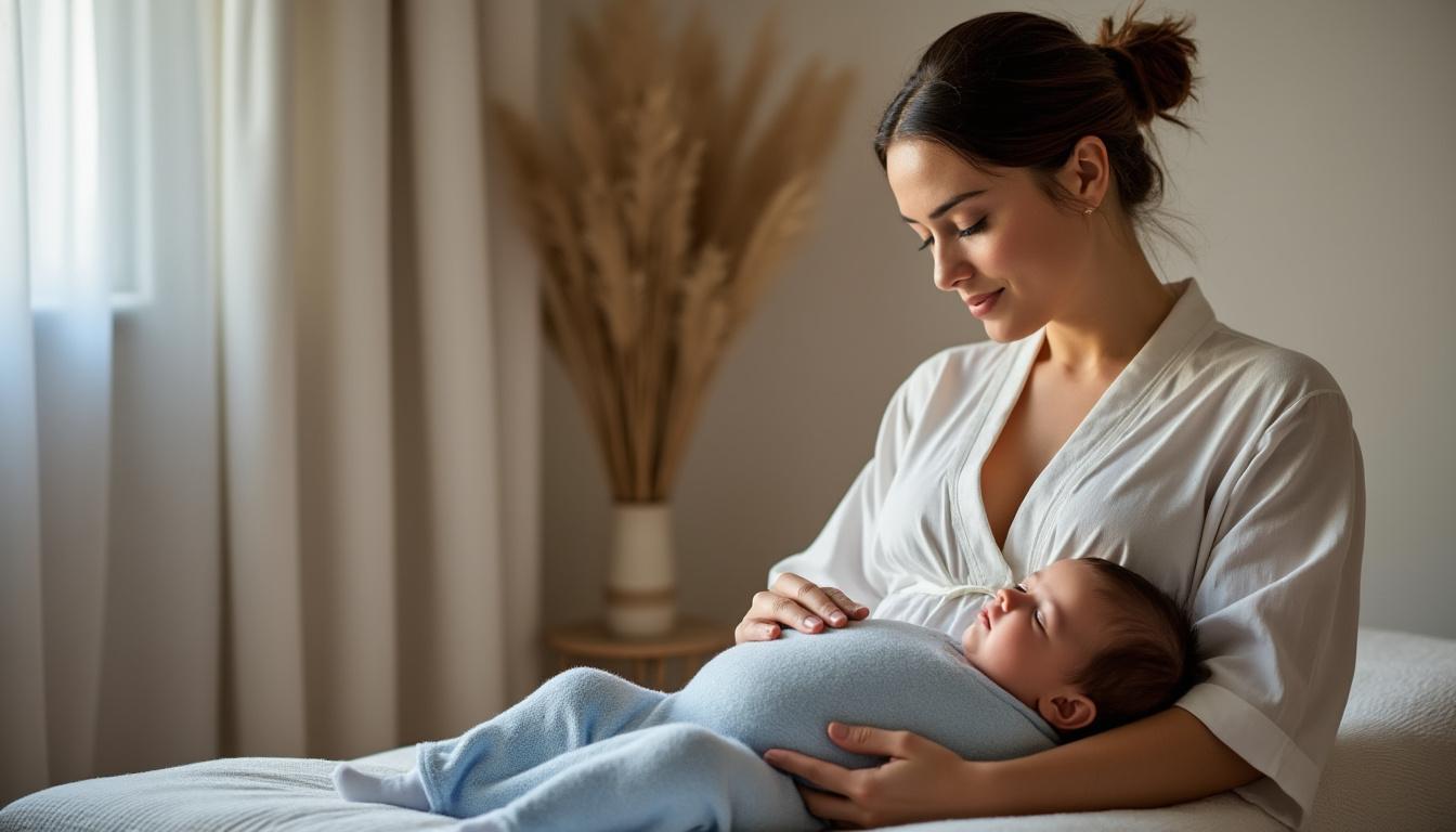 découvrez les bienfaits du massage postnatal pour les jeunes mamans : un véritable moment de détente favorisant la récupération, la relaxation et le renforcement du lien mère-enfant. offrez-vous ce soin unique après l'accouchement.