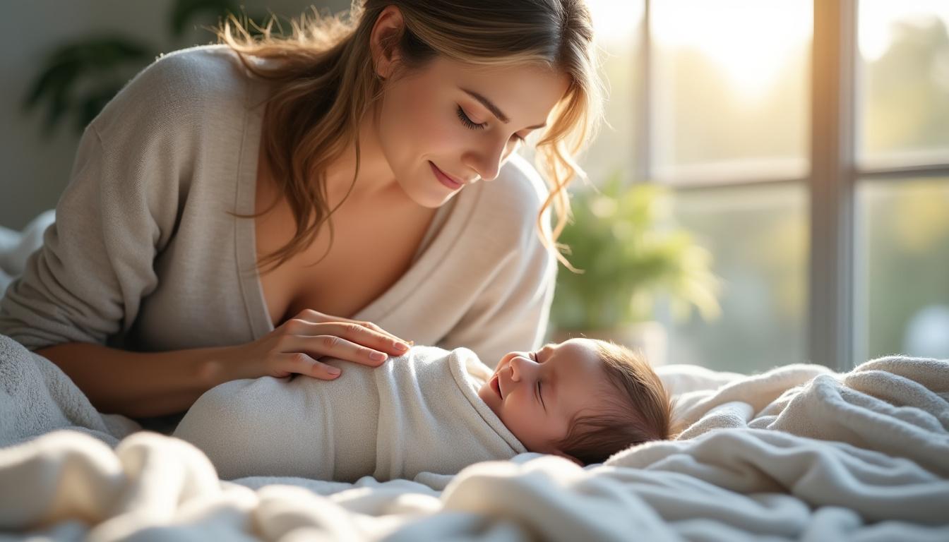 Massage postnatal : un moment de détente pour favoriser le lien mère-enfant