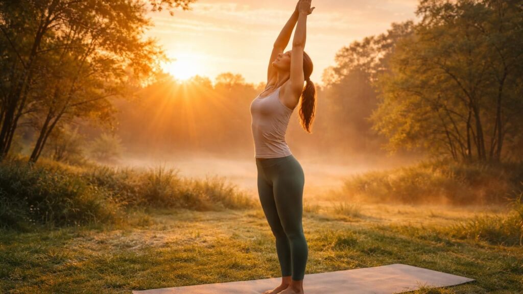 découvrez les secrets du surya namaskar et apprenez comment cette pratique ancienne peut revitaliser votre corps et booster votre énergie chaque matin pour bien démarrer la journée.