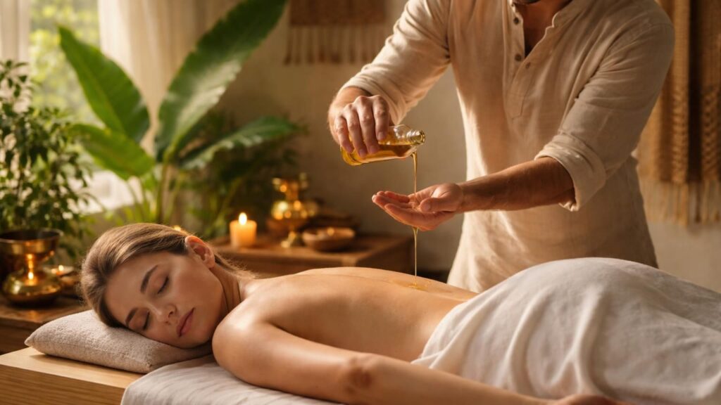 découvrez les bienfaits de l'huile de sésame pour le massage ayurvédique, une alliance entre traditions ancestrales et pratiques modernes pour votre bien-être.