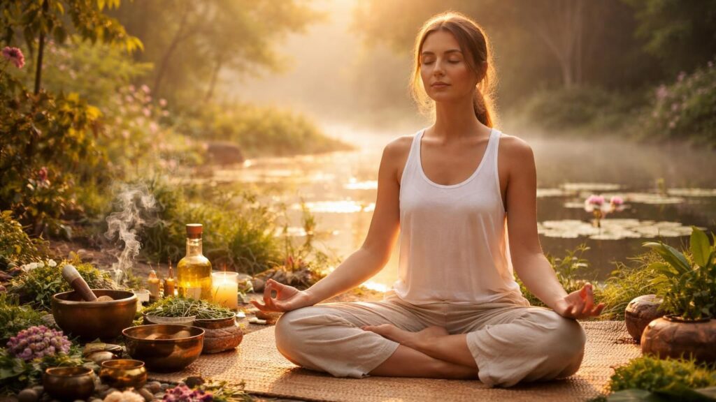 découvrez comment le yoga et l'ayurveda s'unissent pour créer une harmonie parfaite entre le corps et l'esprit, favorisant bien-être, équilibre et sérénité au quotidien.